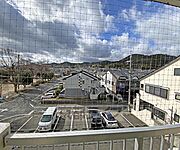 バルコニーからの景色です。