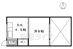 月見荘 1階/-