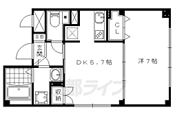 ハラタテハイツ御陵 1階/-