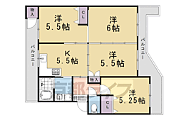 南円明寺ヶ丘団地1棟 1階