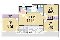 ＧＡＲＮＥＴ　ＲＥＳＩＤＥＮＣＥ上桂 3階
