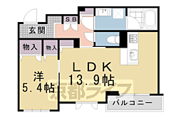 シャーメゾン北山池端町 2階/-