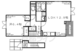 ジュネビーブ I 2階/-