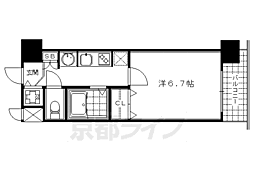 プレサンス京都三条響洛 4階/405