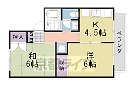モンベール洛西 2階/-