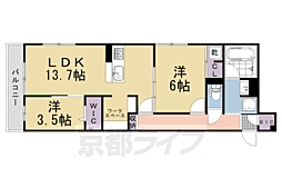 アレ・デ・フルール西向日駅前　Ａ棟 1階/-