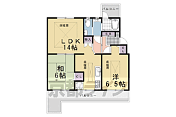 円明寺ヶ丘団地B棟 1階/-