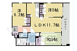 ル・パルトネール西京極 3階/-