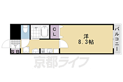 ジュネス桂 2階/-