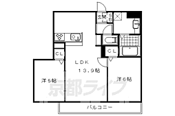 セジュールＫＯＴＯ 2階