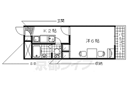 近鉄京都線 伊勢田駅 徒歩6分 2階/-