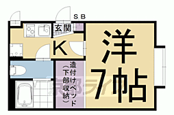 レオパレス三条東山 1階/-