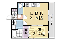 桃山レジデンス 3階/-