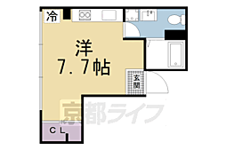 伸幸ビル ワンルームの間取図画像