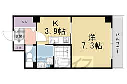 ヴァンヴェルデ西京極 6階/-