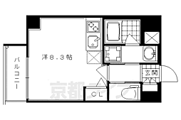 京都市営烏丸線 丸太町駅 徒歩15分 5階/-