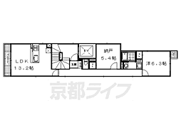 Avenir御所南2 1SLDKの間取図画像