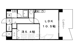 カンマキーノ 1LDKの間取図画像