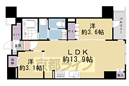 イニシア京都五条 2階