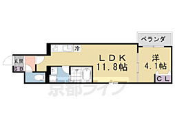 フォレ山科 1階