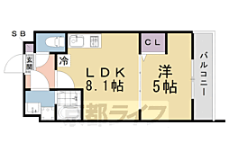 クレアーレ伏見北 2階