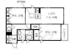 シャーメゾン紫竹 1階