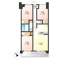 ヴィラージュエクセラン 4階