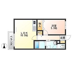 T.クレストA・Bハウス 2階