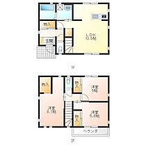 グラティア B棟 ｜ 栃木県小山市若木町１丁目4-2（賃貸一戸建3LDK・--・83.67㎡） その2