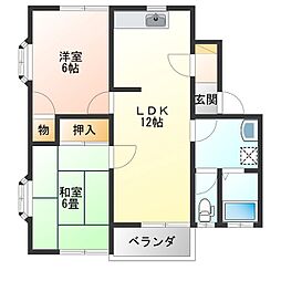 ヴェルエスト鹿沼A棟 2階