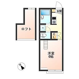 レジデンスサンハイム 2階