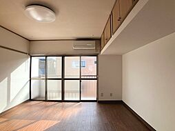 サンハイム 202 2階1Kのリビング/ダイニング