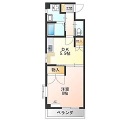 大通り秀栄マンション 5階