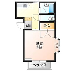 戸祭ハイツ 2階/207