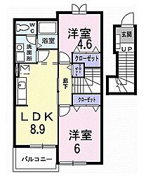 メゾン・エクセルD 2階/203