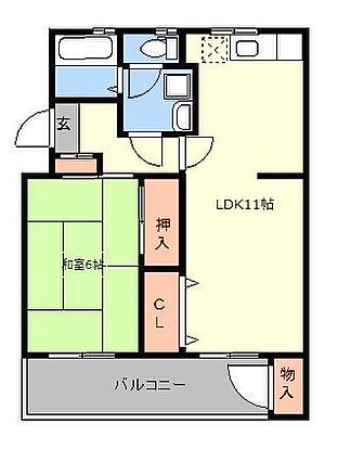 アワノハイツ_間取り_0