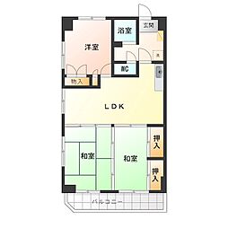 レジデンスカープ自治医大 7階