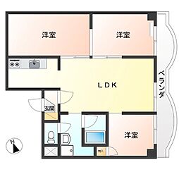 チサンマンション宇都宮第5 4階/410