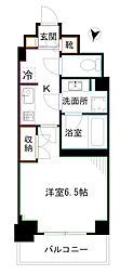 フレンシア高円寺北 1Kの間取図画像