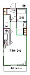 ラウレア上落合 ワンルームの間取図画像