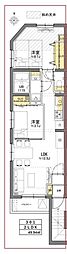 TASUKI RICHESSE SHIN-NAKANO 2LDKの間取図画像