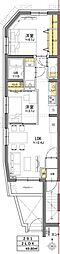 TASUKI RICHESSE SHIN-NAKANO 2LDKの間取図画像