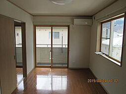 臼沢ハイツB ２０１ 2階3Kのリビング/ダイニング