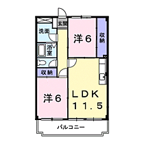 マリッチ大舘II号館 204 ｜ 神奈川県平塚市河内203-5（賃貸マンション2LDK・2階・56.51㎡） その2