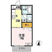 エーデルハイム　I 103 ｜ 神奈川県厚木市愛名（賃貸アパート1K・1階・24.71㎡） その2