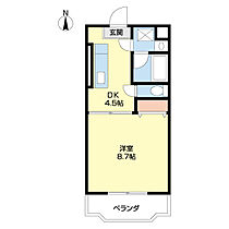 プルミエールＳ 207 ｜ 神奈川県平塚市横内（賃貸マンション1DK・2階・30.35㎡） その2