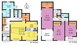 リーブルガーデン瑞穂箱根ヶ崎池廻り第4全2棟 2号棟