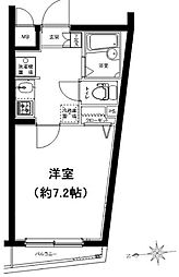 ドルチェ東京練馬 1Kの間取図画像