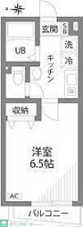 ピュア江古田 1Kの間取図画像