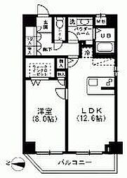 コンフォートレジデンス 1LDKの間取図画像